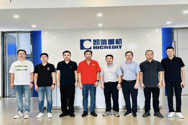 对标先进拓思路 蓄力赋能促发展 | 亚投娱乐纸业赴山东凯信沉机有限公司参观互换进建